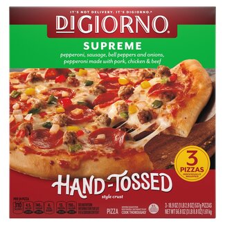 Digiorno Digiorno Hand Tossed Pizza Supreme, 18.9 oz, 3 ct