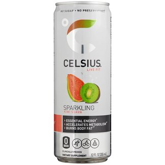 Celsius Celsius Energy Drink Sparkling Kiwi Guava, 12 oz, 24 ct