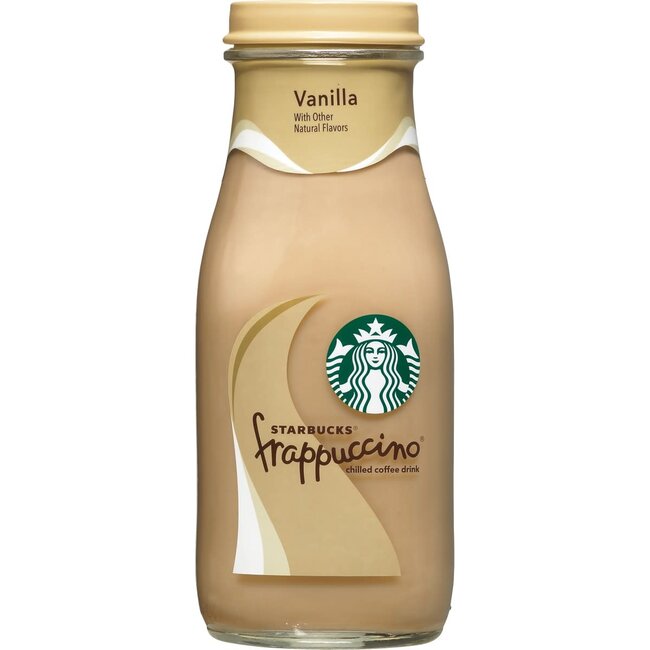 Starbucks Frappuccino Coffee Drink Vanilla, 9.5 oz, 15 ct