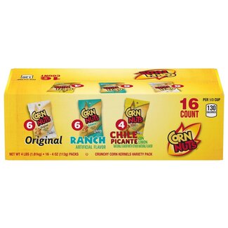 Corn Nuts Corn Nuts Crunchy Corn Kernels Variety Pack, 4 oz, 16 ct