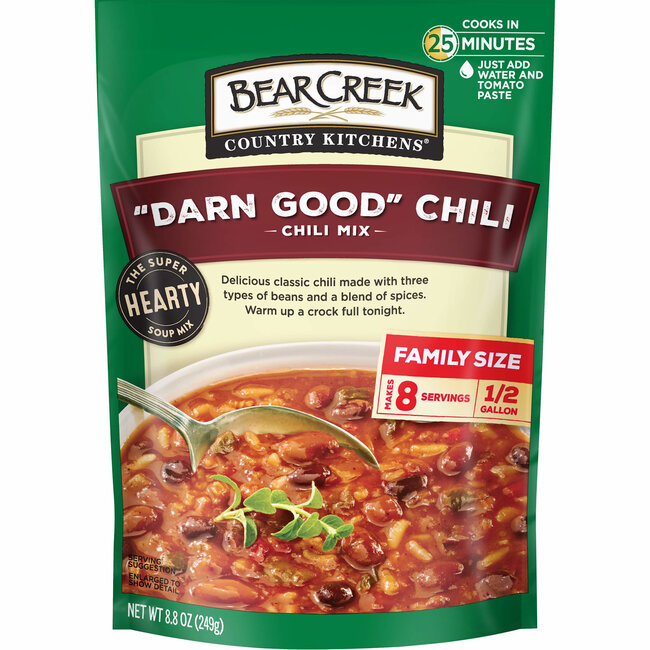 Bear Creek Darn Good Chili Mix, 8.8 oz, 6 ct