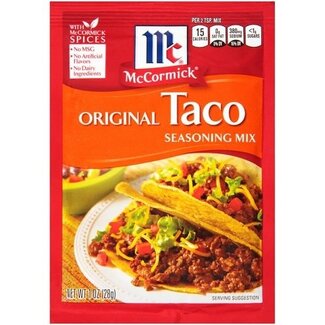 Mccormick McCormick Taco Seasoning Mix, 1 oz