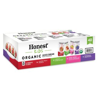 Honest Kids Honest Kids Organic Juice Drink Variety Pack, 6 oz, 40 ct