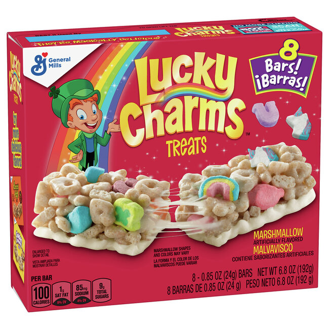 General Mills Lucky Charms Treats, 6.8 oz, 6 ct