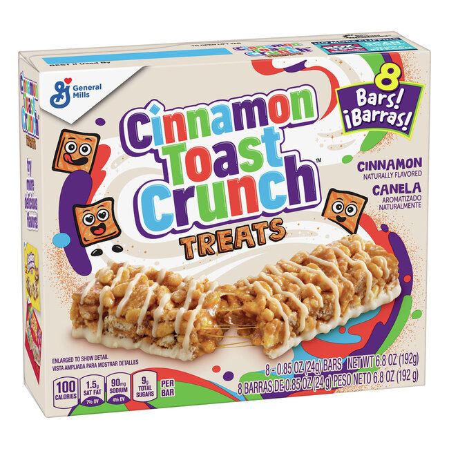 General Mills Cinnamon Toast Crunch Treats, 6.8 oz, 6 ct