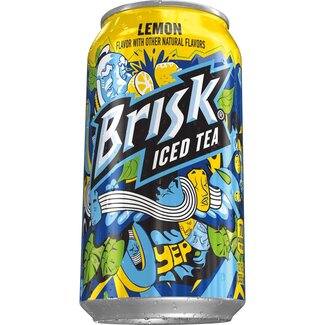 Brisk Brisk Iced Tea Lemon, 12 oz, 36 ct