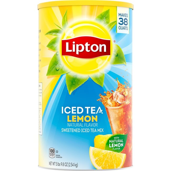 Lipton Iced Tea Mix Lemon, 89.8 oz