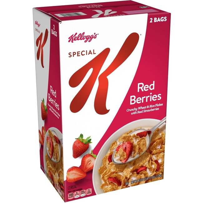 Kellogg's Special K Red Berries Cereal, 43 oz