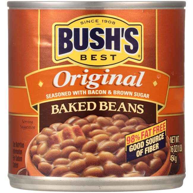 Bush's Original Baked Beans, 16 oz, 12 ct