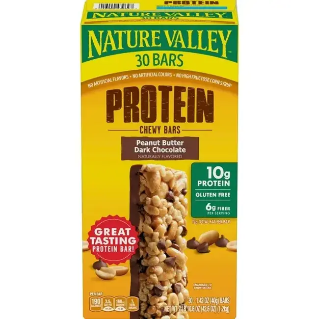 Nature Valley Peanut Butter with Dark Chocolate, 30 ct