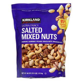 Kirkland Signature Kirland Signature Extra Fancy Salted Mixed Nuts,  40 oz