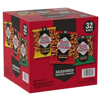Dot's Dot’s Homestyle Seasoned Pretzel Twists Variety Pack, 1 oz, 32 ct