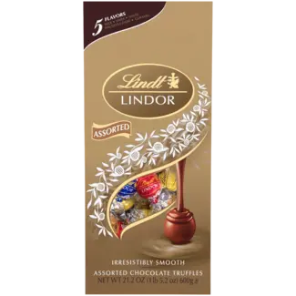 Lindt Lindt Lindor Chocolate Truffles Assorted Flavors, 21.2 oz