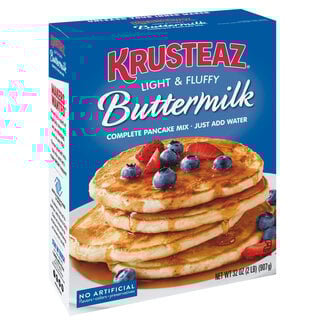 Krusteaz Krusteaz Light & Fluffy Buttermilk Complete Pancake Mix, 2 lb, 8 ct