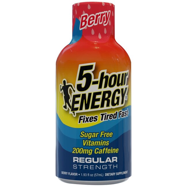 5-hour Energy Shot Regular Strength Berry, 1.93 oz