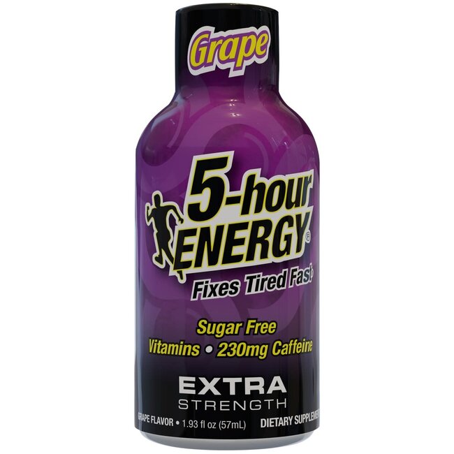 5-hour Energy Shot Extra Strength Grape, 1.93 oz