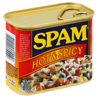 Spam Spam Hot And Spicy, 12 oz