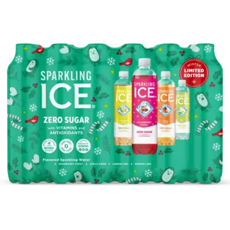 Sparkling Ice Sparkling Ice  Limited Edition Winter Variety Pack, 17 oz, 24 ct