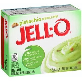 Jell-O Jell-O Instant Pistachio Pudding, 3.4 oz