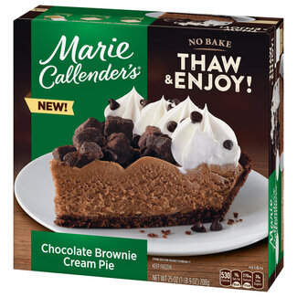 Marie Callender's Marie Callender's Chocolate Brownie Cream Pie, 25 oz, 4 ct
