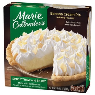 Marie Callender's Marie Callender's Banana Cream Pie, 34.9 oz, 4 ct