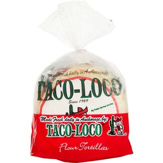 Taco-Loco Taco-Loco 8" Flour Tortillas, 30 ct