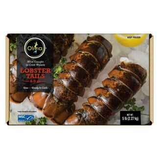 Olivia Olivia Lobster Tails Wild Caught, 5 lb