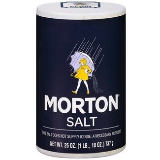 Morton Morton Plain Salt, 26 oz