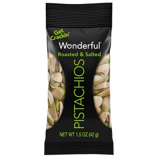 Wonderful Pistachios Wonderful Pistachios Roasted & Salted In-Shell, 1.5 oz, 24 ct