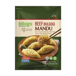 Bibigo Bibigo Beef Bulgogi Mandu Dumplings, 3 lb