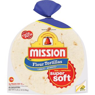 Mission Mission 10" Flour Tortillas, 40 ct
