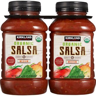 Kirkland Signature Kirkland Signature Organic Salsa Medium, 38 oz, 2 ct