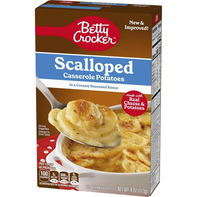 Betty Crocker Casserole Potatoes Scalloped, 4 oz