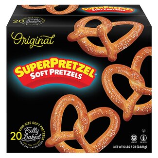 Super Pretzel Super Pretzel Soft King Size, 5 oz, 20 ct