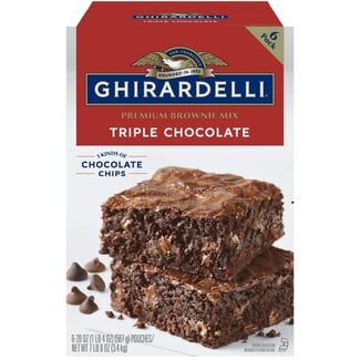 Ghirardelli Ghirardelli Triple Chocolate Premium Brownie Mix, 7.5 lb