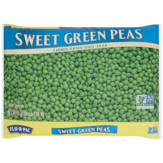 Flav-R-Pac Flav-R-Pac Sweet Green Peas, 5 lb