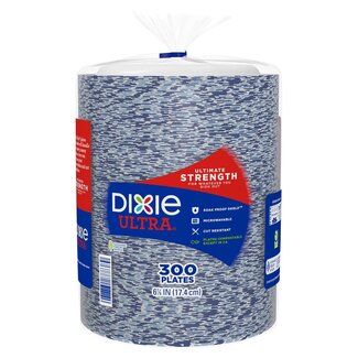 Dixie Dixie Ultra Paper Plate 6-7/8", 300 ct
