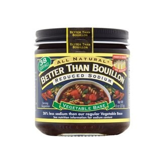 Better Than Bouillon Better Than Bouillon Reduced Sodium Vegetable Base, 8 oz, 6 ct