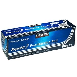 Kirkland Signature Kirkland Signature Aluminum Foil, 12"W x 1000'L, 1 ct