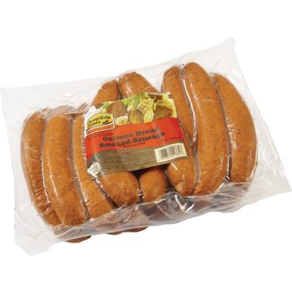 Cloverdale Cloverdale German Smoked Sausage, 5 lb