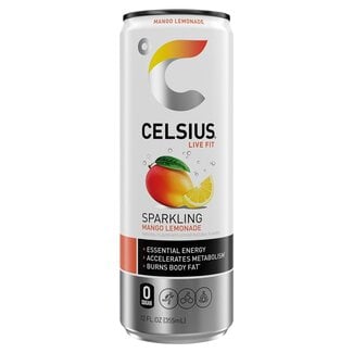 Celsius Celsius Live Fit Sparkling Mango Passionfruit, 12 oz, 12 ct