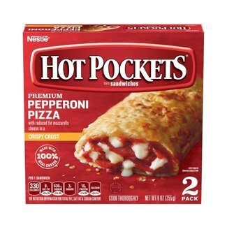 Hot Pockets Hot Pockets Pepperoni Pizza, 9 oz, 8 ct