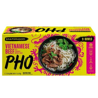 Snapdragon Snapdragon Vietnamese Pho Beef, 3.1 oz, 9 ct