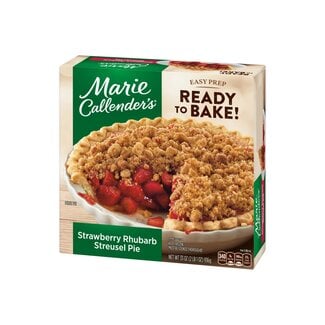 Marie Callender's Marie Callender's  Ready To Bake Strawberry Rhubarb Streusel Pie, 33 oz, 4 ct