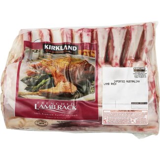 Kirkland Signature Kirkland Signature Halal Frenched Rack of Lamb, 2 lb