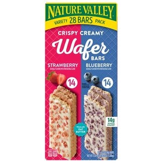 Nature Valley Nature Valley Crispy Creamy Wafer Bars Variety Pack, 1.30 oz, 28 ct