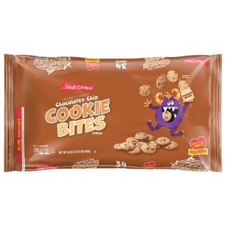 Malt-O-Meal Malt-O-Meal Chocolaty Chip Cookie Bites Cereal, 34 oz, 6 ct