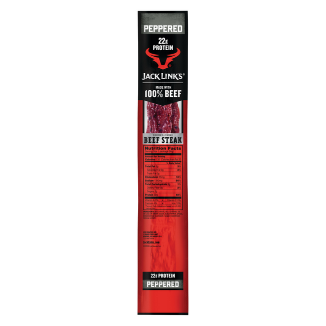 Jack Links Beef Steak Peppered, 2 oz, 12 ct