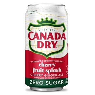 Canada Dry Canada Dry Cherry Ginger Ale Zero, 12 oz, 2-12 ct