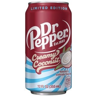 Dr Pepper Dr Pepper Creamy Coconut, 12 oz, 2-12 ct
